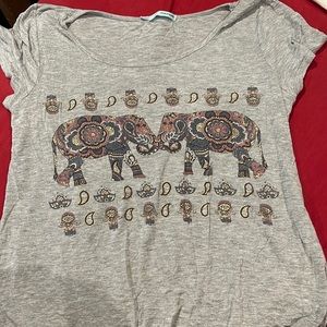 Shirt sleeve elephant shirt